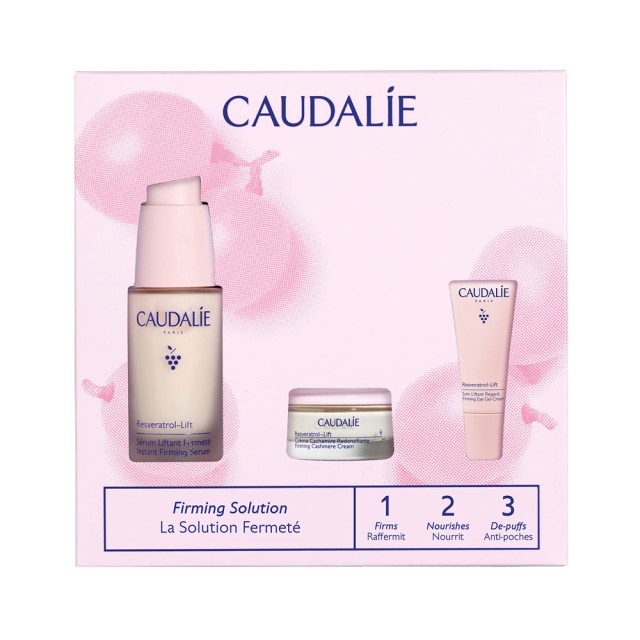 CAUDALIE PROMO INSTANT FIRMING SERUM 30mL + FIRMING CASHMERE CREAM 15mL + FIRMING EYE GEL CREAM 7.5m