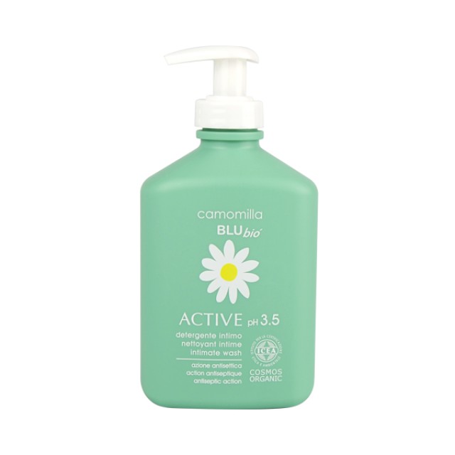 CAMOMILLA BLU ΚΑΘΑΡΙΣΤΙΚΟ ΕΥΑΙΣΘΗΤΗΣ ΠΕΡΙΟΧΗΣ PH3.5 ACTIVE COSMOS ORG 300ML