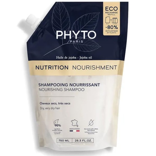 PHYTO NUTRITION SHAMPOO REFILL 750ML