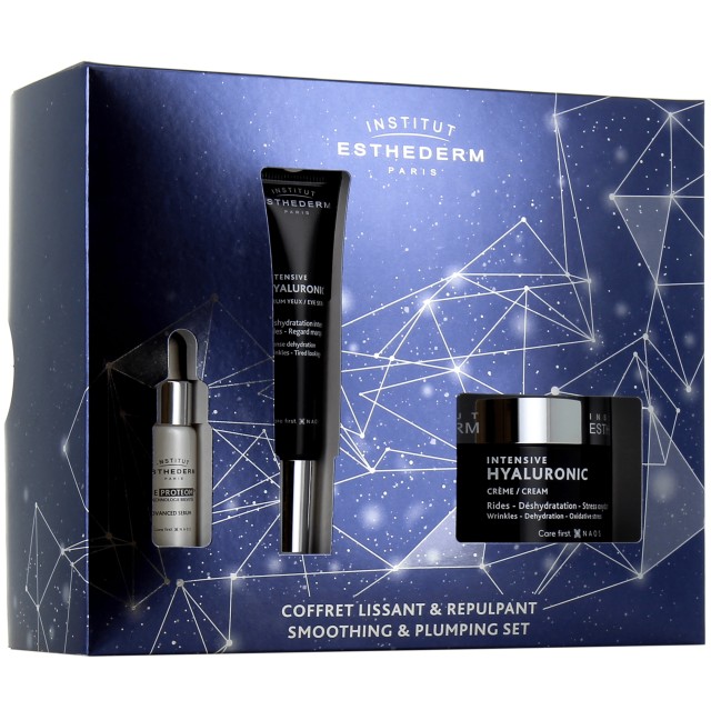 INSTITUT ESTHEDERM INTENSIVE HYALURONIC XMAS BOX HYALURONIC CREAM 50mL + HYALURONIC EYE SERUM 15mL +