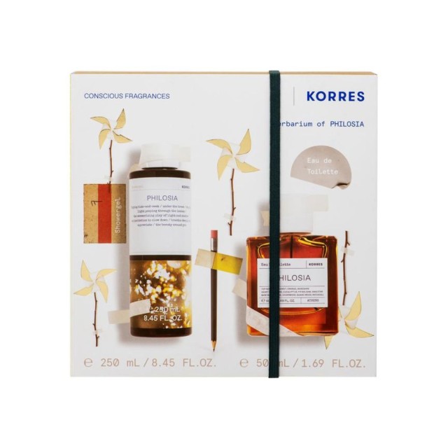 KORRES PROMO PHILOSIA EAU DE TOILETTE 50mL + SHOWER GEL 250mL
