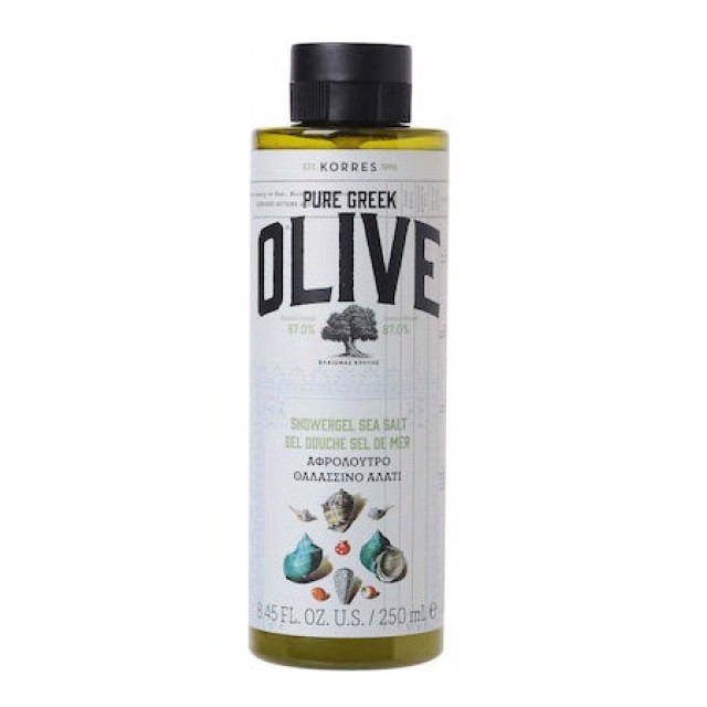 KORRES OLIVE ΑΦΡΟΛΟΥΤΡΟ ΘΑΛΑΣΣΙΝΟ ΑΛΑΤΙ 250ML