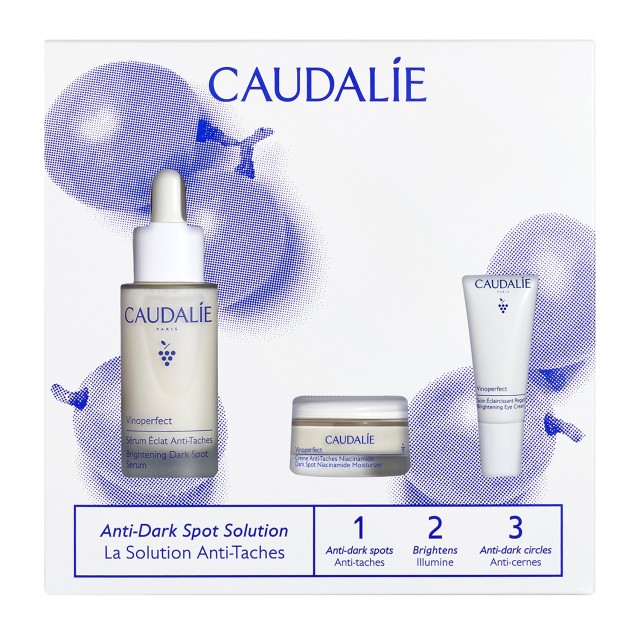 CAUDALIE PROMO VINOPERFECT BRIGHTENING DARK SPOT SERUM 30mL + DARK SPOT NIACINAMIDE  MOISTURIZER 15m