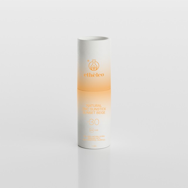 ETHELEO NATURAL ZINC SUNSTICK SUNSET BEIGE SPF 30 30GR