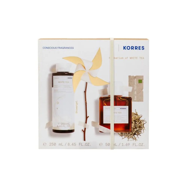 KORRES PROMO WHITE TEA ΑΦΡΟΛΟΥΤΡΟ 250mL & WHITE TEA EAU DE TOILETTE 50mL