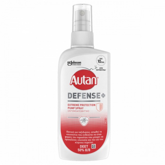 AUTAN ΕΝΤΟΜΟΑΠΩΘΗΤΙΚΟ DEFENSE EXTREME PROTECTION DEET 50% 100ML