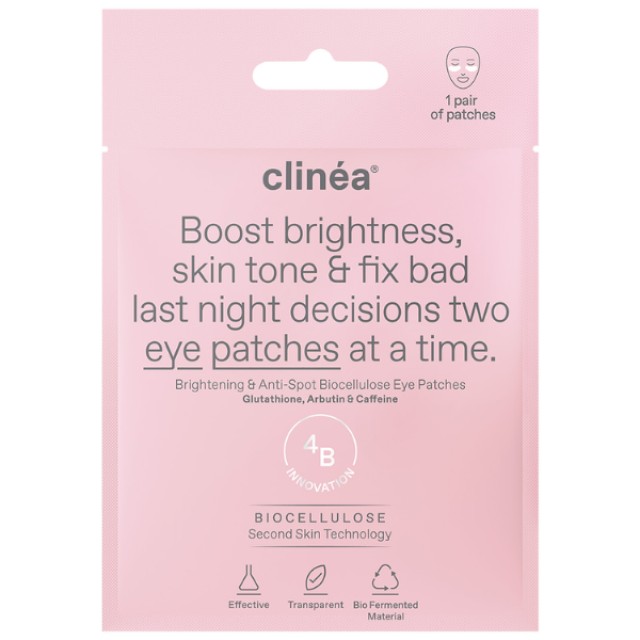 CLINEA EYE PATCHES BIOCELL BRIGHT 1 PAIR  