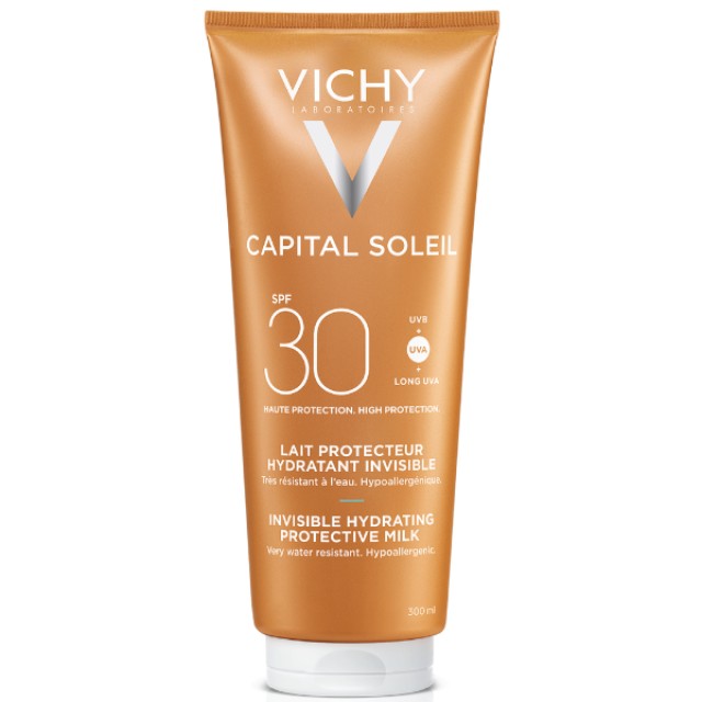 VICHY ΑΝΤΗΛΙΑΚΟ ΣΩΜΑΤΟΣ CAPITAL SOLEIL ΕΝΥΔΑΤΙΚΟ ΓΑΛΑΚΤΩΜΑ ΓΙΑ ΠΡΟΣΩΠΟ & ΣΩΜΑ SPF30 300ML