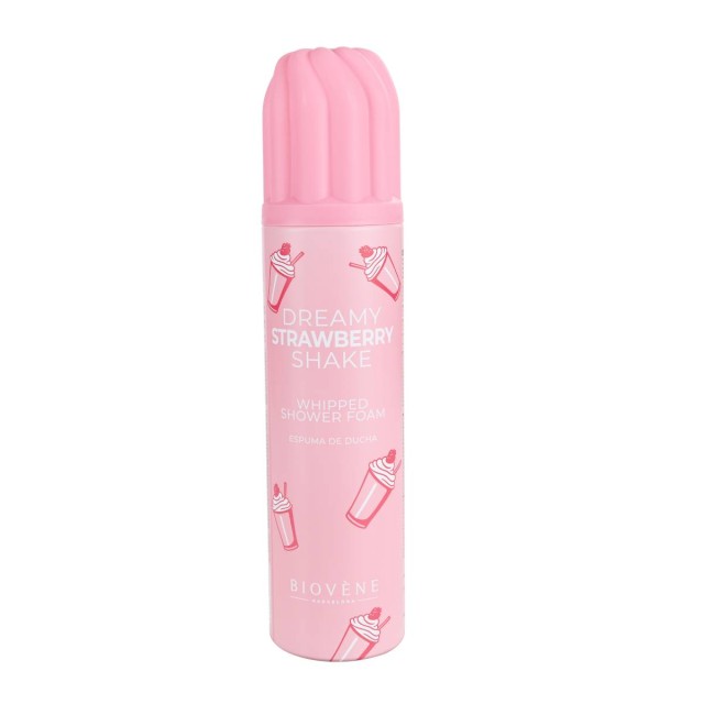 BIOVENE WHIPPED SHOWER FOAM DREAMY STRAWBERRY SHAKE 250ML