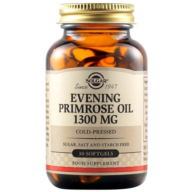 SOLGAR EVENING PRIMROSE OIL 1300MG SOFTGELS 30S