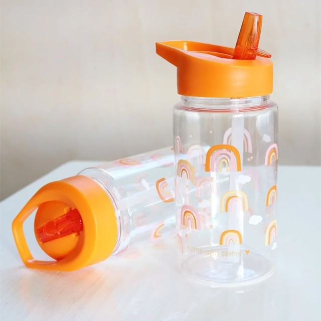 A LITTLE LOVELY COMPANY ΠΑΓΟΥΡΙ ΜΕ ΚΑΛΑΜΑΚΙ RAINBOWS 450ML