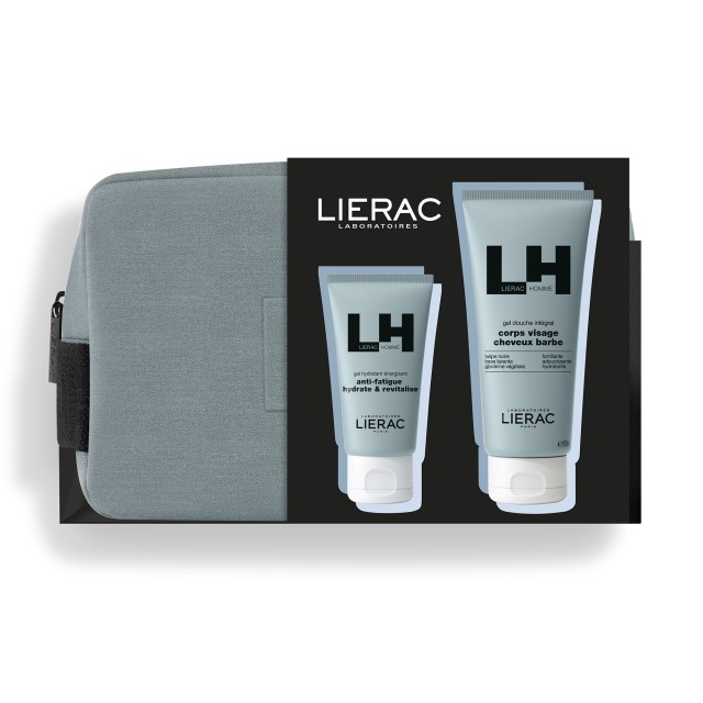 LIERAC PROMO XMAS HOMME GEL HYDRATANT ENERGISANT 50ML & HOMME GEL DOUCHE 200ML