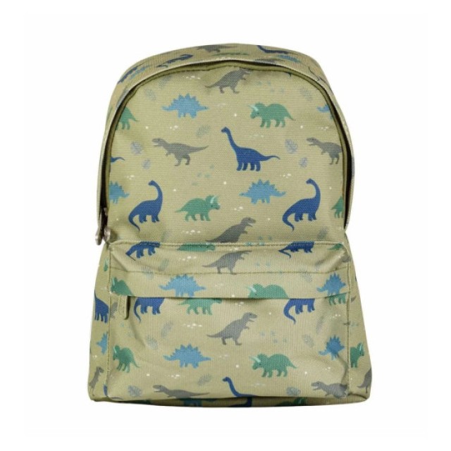 A LITTLE LOVELY COMPANY ΜΙΚΡΟ ΣΑΚΙΔΙΟ ΠΛΑΤΗΣ DINOSAURS