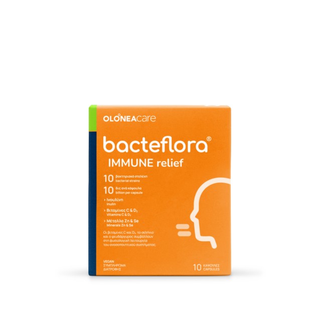 OLONEA BACTEFLORA IMMUNE RELIEF 10CAPS