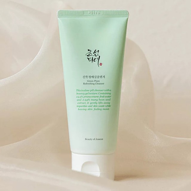 BEAUTY OF JOSEON GREEN PLUM REFRESHING CLEANSER ΥΠΟΑΛΛΕΡΓΙΚΟ ΚΑΘΑΡΙΣΤΙΚΟ ΜΕ ΧΑΜΗΛΟ PH 100ML