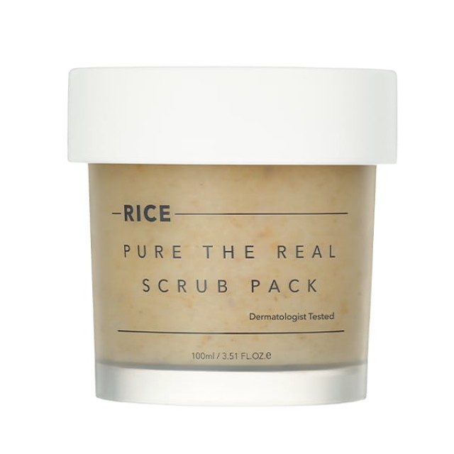THANK YOU FARMER RICE PURE THE REAL SCRUB PACK 100ML