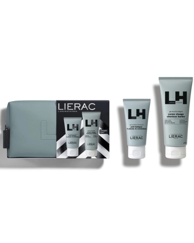 LIERAC PROMO NOEL HOMME ANTI-FATIGUE GEL 50ML & ΔΩΡΟ GEL DOUCHE 200ML