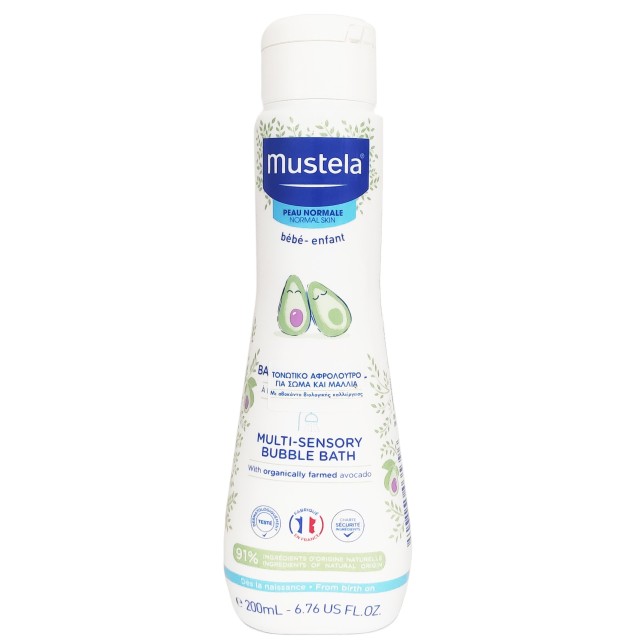 MUSTELA MULTISENSORY BUBBLEBATH 200ML