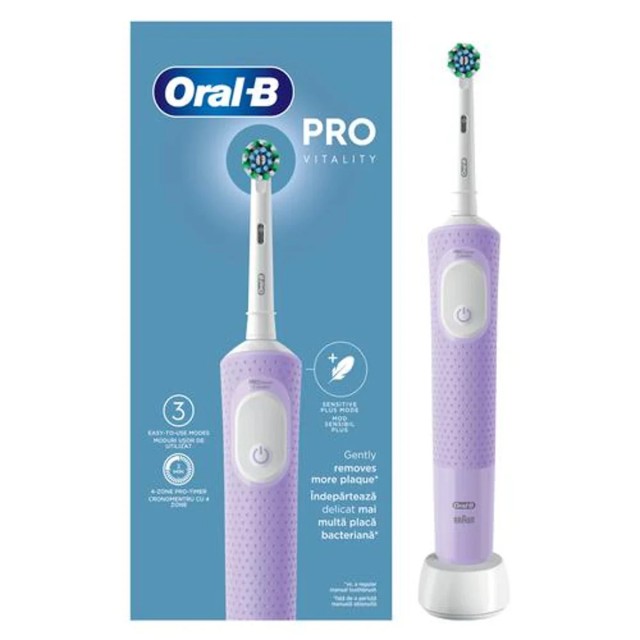 ORAL-B ΗΛΕΚΤΡΙΚΗ ΟΔΟΝΤΟΒΟΥΡΤΣΑ VITALITY PRO ΛΙΛΑ CLS