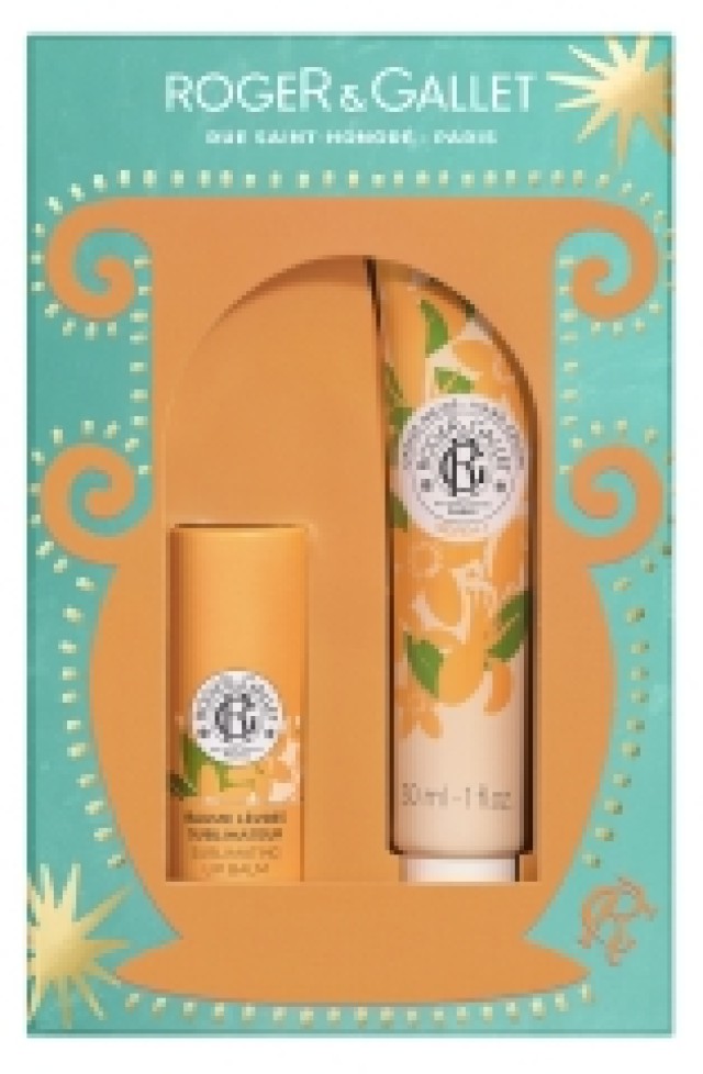 ROGER & GALLET SET NEROLI LIP BALM & HAND CREME