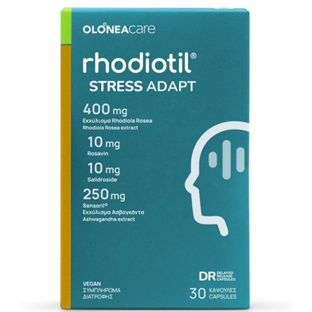 OLONEA RHODIOTIL STRESS ADAPT 30 CAPS