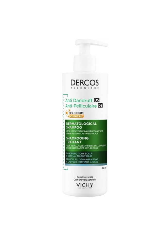 VICHY DERCOS ΣΑΜΠΟΥΑΝ ΚΑΤΑ ΤΗΣ ΠΙΤΥΡΙΔΑΣ ΛΙΠΑΡΑ 390ml