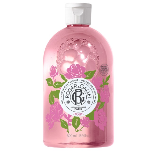 ROGER & GALLET GEL DOUCHE ROSE 500mL