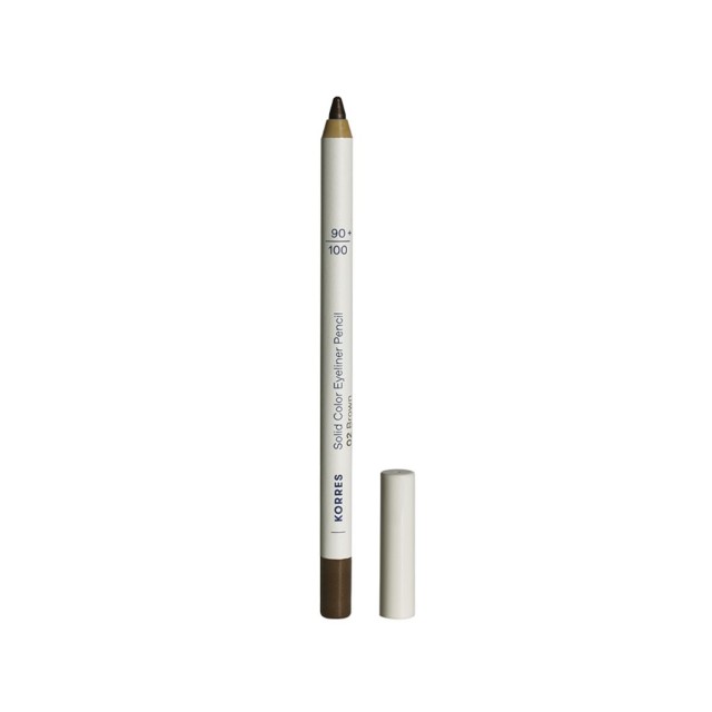 KORRES SOLID COLOR EYE PEN 02 BROWN 1,2G