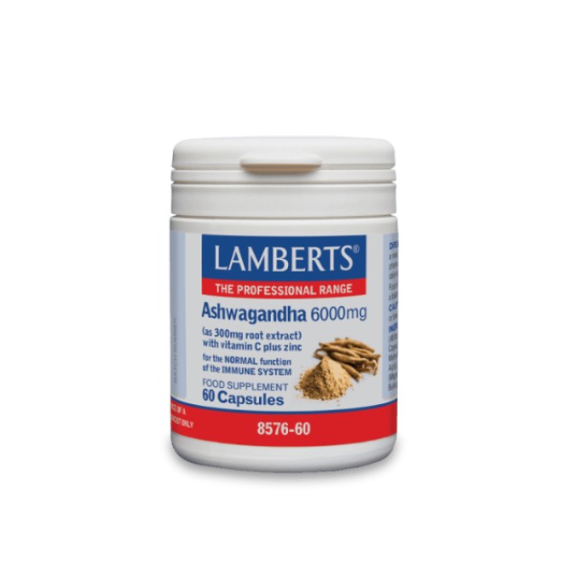LAMBERTS ASWAGANDHA COMPLEX 6000MG 60CAPS  