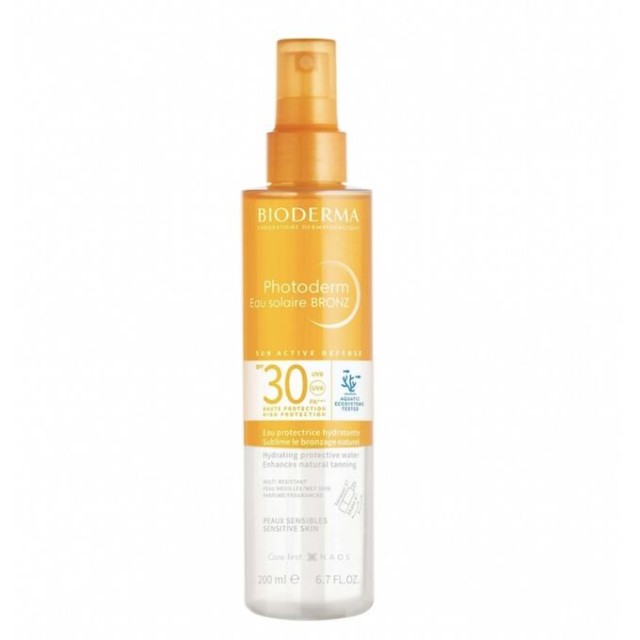 BIODERMA ΑΝΤΗΛΙΑΚΟ PHOTODERM EAU SOLAIRE BRONZE HYDRATING PROTECTIVE WATER SPF 30 200ML