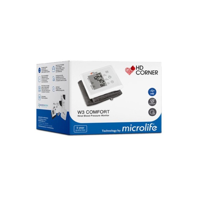 MICROLIFE - HD CORNER BP W3 COMFORT ΨΗΦΙΑΚΟ ΠΙΕΣΟΜΕΤΡΟ ΚΑΡΠΟ