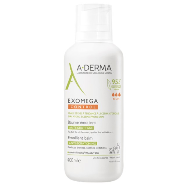 A-DERMA EXOMEGA CONTROL BAUME 400ml 