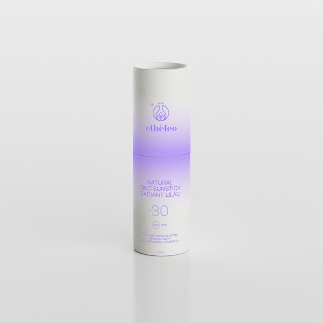 ETHELEO NATURAL ZINC SUNSTICK LILAC SPF30 30GR