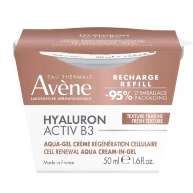 AVENE HYALURON ACTIV B3 AQUA GEL-CREME DAY CREAM REFILL 50ML  