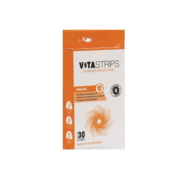 VITASTRIPS IMMUNE ΠΟΡΤΟΚΑΛΙ 30pcs 