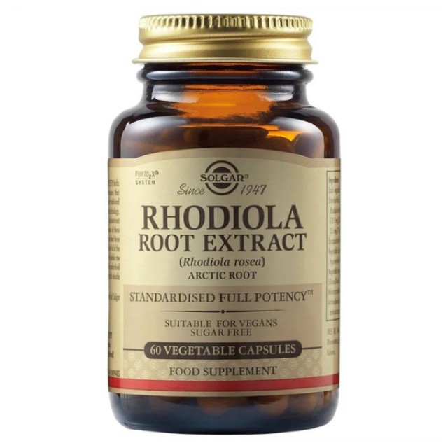 SOLGAR SFP RHODIOLA ROOT EXTRACT VEGICAPS 60S