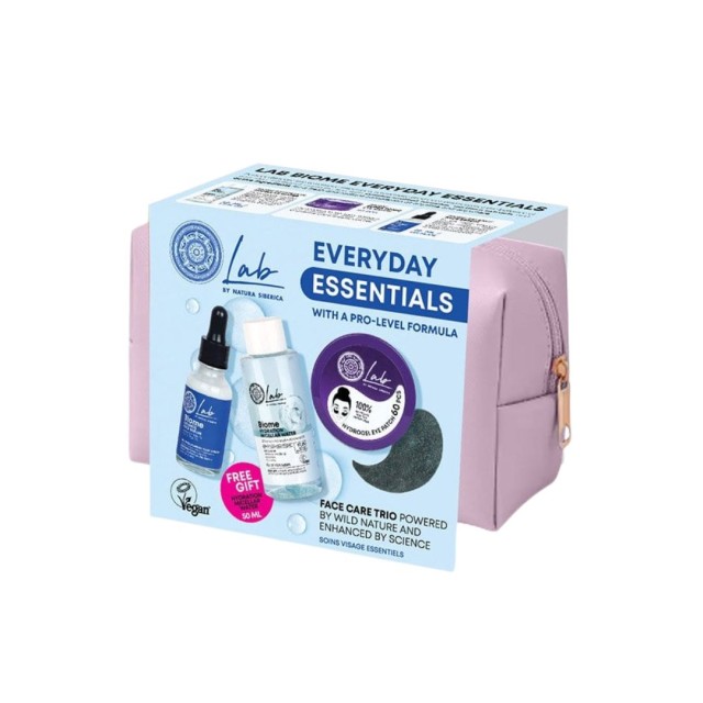 NATURA SIBERICA EVERYDAY ESSENTIALS PROMO BIOME BALANCE FACE SERUM & BIOME PATCHES ΜΑΤΙΩΝ ΓΙΑ ΣΟΥΠΕΡ