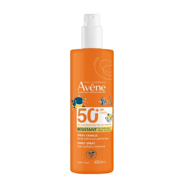 AVENE ΑΝΤΗΛΙΑΚΟ SPRAY ΑΠΟ 2 ΕΤΩΝ ΠΡΟΣΩΠΟ-ΣΩΜΑ FAMILY SIZE SPF 50+ 400ML