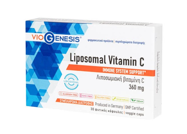 VIOGENESIS LIPOSOMAL VITAMIN C 360MG 30CAPS