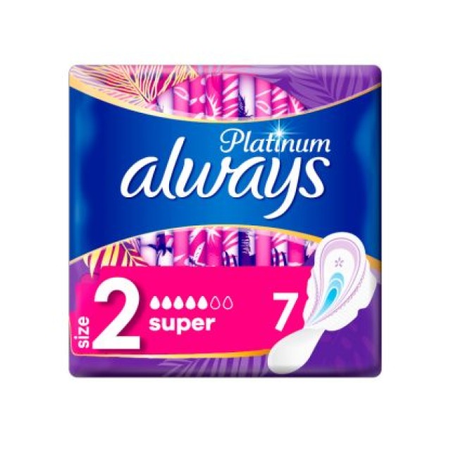 ALWAYS ULTRA PLATINUM LONG SUPER SIZE 2  -50%