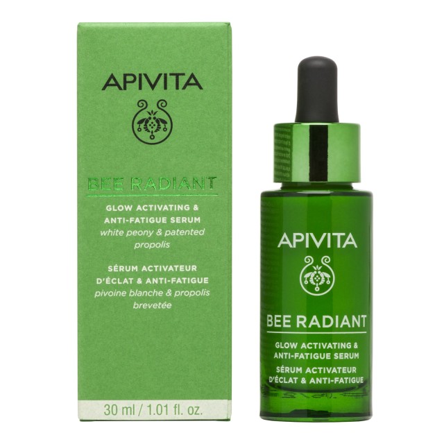 APIVITA BEE RADIANT ΟΡΟΣ ΕΝΕΡΓΟΠΟΙΗΣΗΣ ΛΑΜΨΗΣ ΛΕΥΚΗ ΠΑΙΩΝΙΑ &ΠΑΤΕΝΤΑΡΙΣΜΕΝΗ ΠΡΟΠΟΛΗ