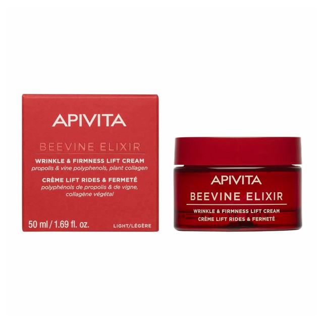 APIVITA BEEVINE ELIXIR ΑΝΤΙΡΥΤΙΔΙΚΗ ΚΡΕΜΑ ΓΙΑ ΣΥΣΦΙΞΗ & LIFTING ΕΛΑΦΡΙΑ ΥΦΗ 50ML