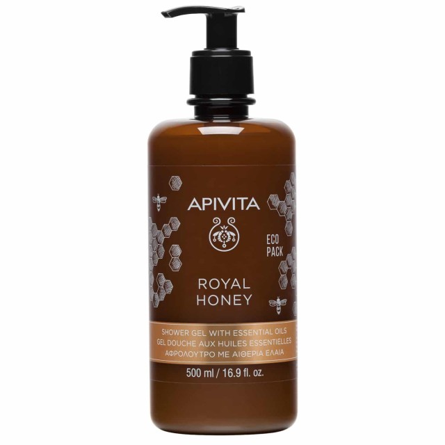 APIVITA ΑΦΡΟΛΟΥΤΡΟ ΚΡΕΜΩΔΕΣ ROYAL HONEY 500ML