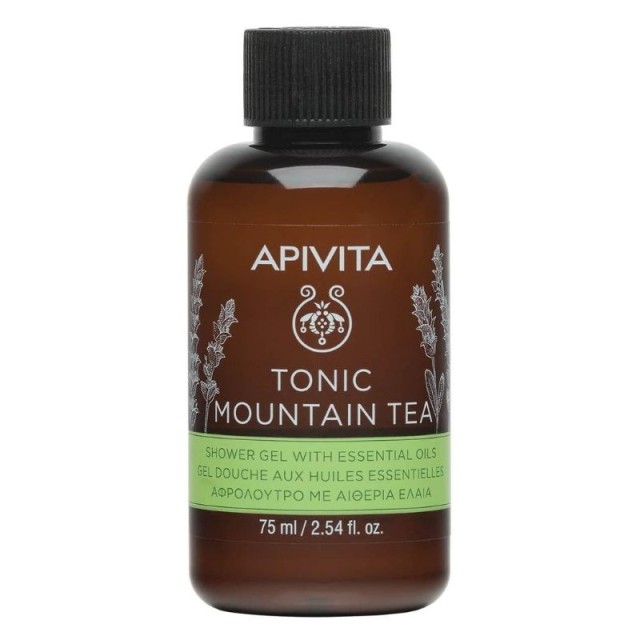 APIVITA MOUNTAIN TEA ΑΦΡΟΛΟΥΤΡΟ MINI SIZE 75ml