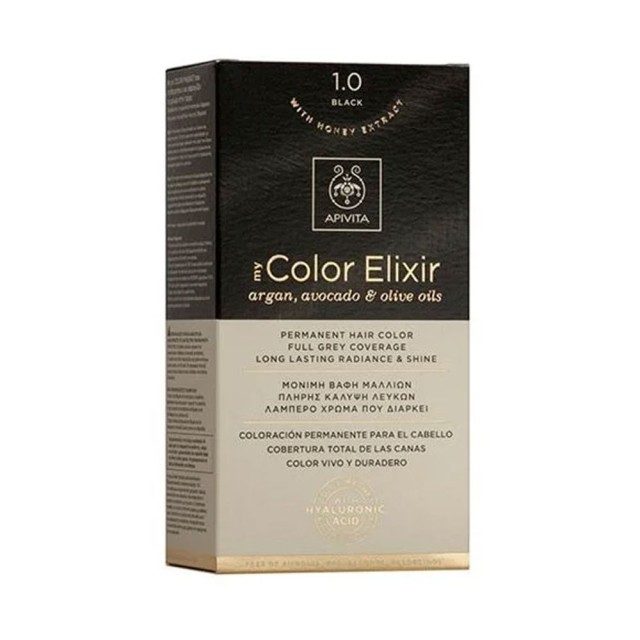 APIVITA ΒΑΦΗ MY COLOR ELIXIR N1,0 ΦΥΣΙΚΟ ΜΑΥΡΟ 50&75ML