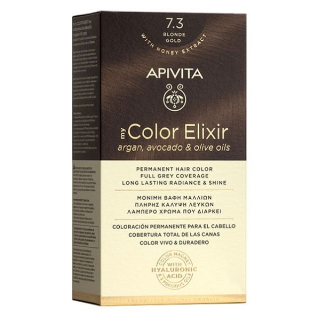 APIVITA ΒΑΦΗ MY COLOR ELIXIR ΞΑΝΘΟ ΧΡΥΣΟ 7.3