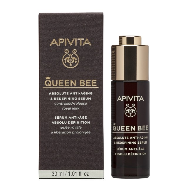 APIVITA QUEEN BEE ΟΡΟΣ ΑΠΟΛΥΤΗΣ ΑΝΤΙΓΗΡΑΝΣΗΣ & ΑΝΟΡΘΩΣΗΣ ΠΕΡΙΓΡΑΜΜΑΤΟΣ 30ML  