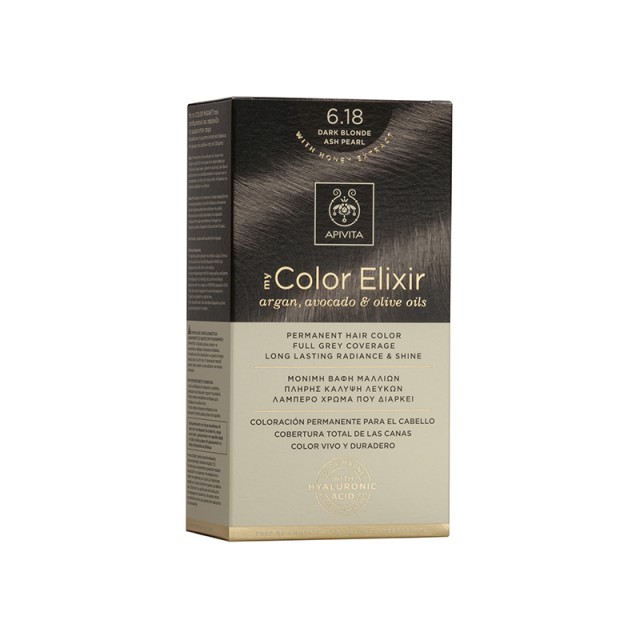 APIVITA ΒΑΦΗ MY COLOR ELIXIR N6,18 ΞΑΝΘΟ ΣΚΟΥΡΟ ΣΑΝΤΡΕ 50&75ML