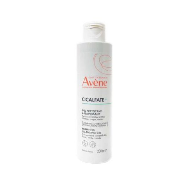 AVENE CICALFATE+ GEL NETTOYANT ΕΞΥΓΙΑΝΤΙΚΟ ΤΖΕΛ ΚΑΘΑΡΙΣΜΟΥ ΓΙΑ ΕΥΑΙΣΘΗΤΟ & ΕΡΕΘΙΣΜΕΝΟ ΔΕΡΜΑ 200ML 