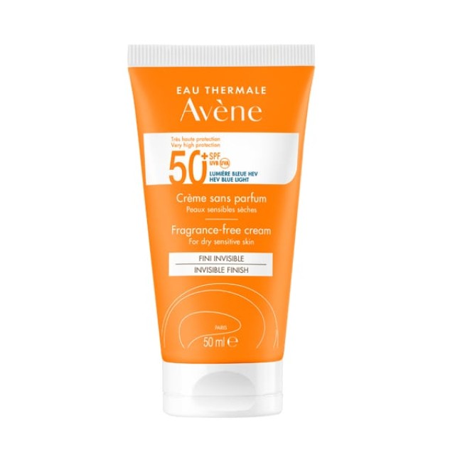 AVENE CREME SPF 50+ TRIASORB ΧΩΡΙΣ ΑΡΩΜΑ 50ml